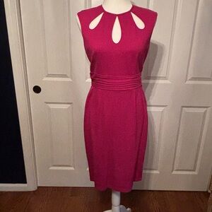 Aidon Mattox cut out midi dress size 6